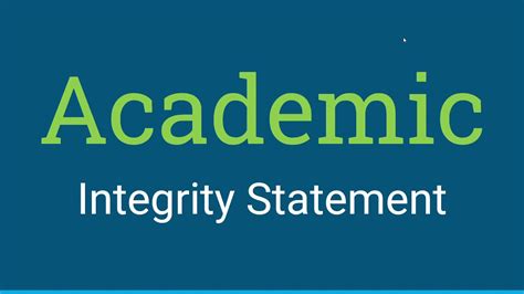 Ensuring Academic Integrity